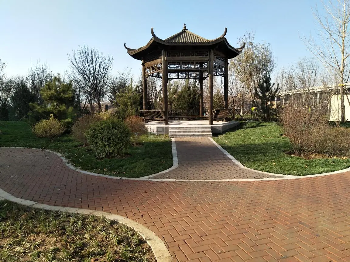 河北仁爱医养服务集团阜平养护院环境图-室外凉亭