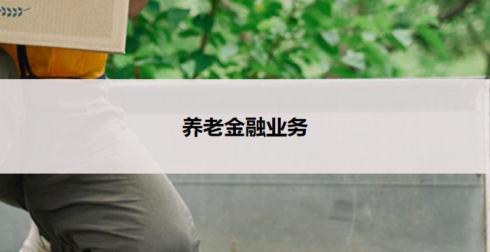 养老金融业务(养老金融业务创新与发展研究)