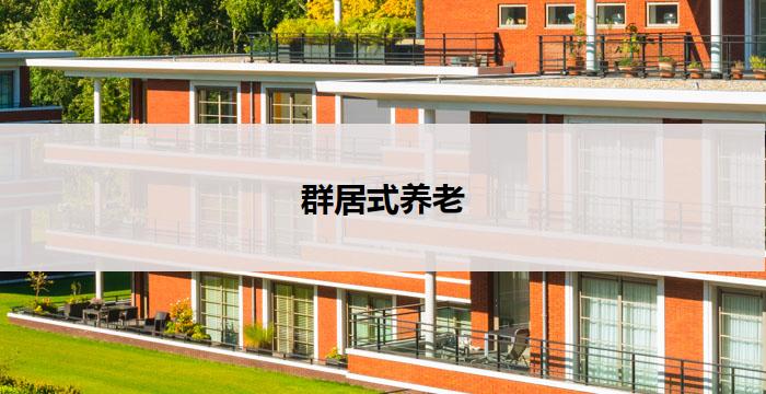 群居式养老(群居养老：共享幸福晚年)